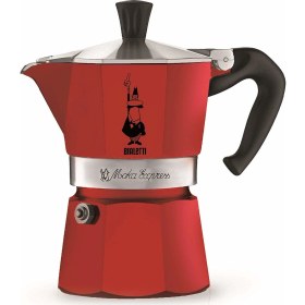 Resim Bialetti Moka Pot Express 3 Cup Kımızı 