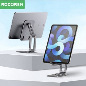 Resim Rocoren 360 Döner Mekanizmalı Katlanabilir Alüminyum Telefon Standı 