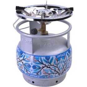 Resim Aygaz Kamp Ocak Geniş Çok Renkli 