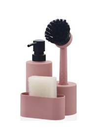 Resim The Mia Round Sıvı Sabunluk Seti Pembe 