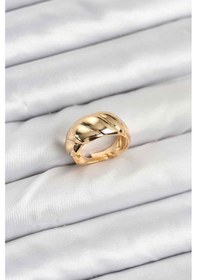 Resim Gold Renk Bombeli Sarmal Yüzük Karışık 