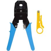 Resim Rj45 Ethernet Rj11 Rj12 Rj45 Telefon Sıkma Çakma Pensesi Cat5 Cat6 Pense + Kablo Soyucu 