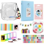 Resim Trendfone Instax Mini 12 Simli Şeffaf Koruyucu Ve Aksesuar Seti-9 Farklı Ürün Başlangıç Paketi 