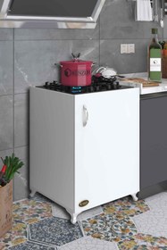 Resim Kenzlife Ocak Dolabı Hoşseda Byz 85*60*56 Hazır Mutfak Klasik Set Üstü Ocak Için 