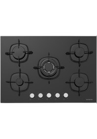 Resim Silverline BO6504B01 - CS5365B01 - 3457 Soho 60 Siyah Cam Ankastre Set 