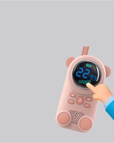 Resim Epilons Uzun Menzilli Bebek Telsizi 1-3 Km Çekim 22 Kanal Lcd Ekran Vox Şarjlı 