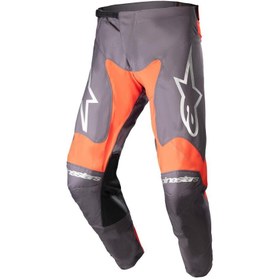 Resim Alpinestars Racer Hoen Kros Motosiklet Pantolonu Gri / Oranj 