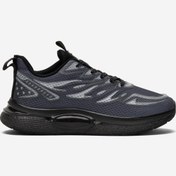 Resim Liger Erkek Günlük Koşu Yürüyüş Spor Ayakkabı SİYAH - SİYAH 