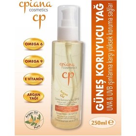 Resim Cpiana Güneş Koruyucu Argan Yağlı 250ml 