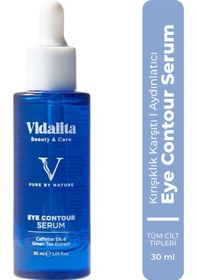 Resim Vidalita Beauty & Care Eye Contour %5 Kafein & Yeşil Çay Ekstraktı Göz Çevresi Bakım Serumu 30 ML 