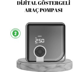 Resim Shopwave Taşınabilir Akıllı Hava Kompresörü Yüksek Basınç Kapasiteli 