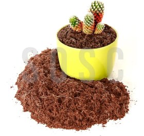 Resim Dora Shopping Hindistan Cevizi TORFU%100 Doğal Torf - Cocopeat Hindistan Cevizi Lifi - Doğal Bitki Toprağı 3 Lt 