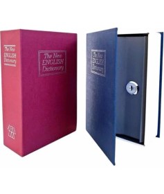 Resim Maxdora Kitap Görünümlü Gizli Kasa Büyük Boy Anahtarlı Kilitli Para Kasası - MX002U-7JHI20 