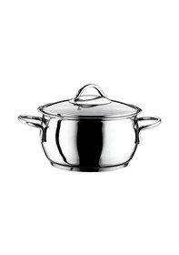 Resim Evimsaray Şevval 24 Cm Güveç Çelik Tencere - S1244 Inox 