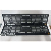 Resim batı Renault Uyumlu Pleksi Plakalık 
