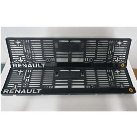 Resim batı Renault Uyumlu Pleksi Plakalık 