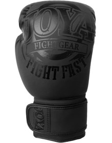 Resim Joya Pro Suni Deri Siyat Metal Boks, Kick Boks Eldiveni - 14 OZ 