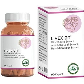 Resim Livex 90 Enginar-Deve Dikeni-Karahindiba 90 Kapsül x 2 Adet 