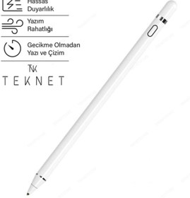 Resim TEKNETSTORE Samsung Galaxy Tab A8 10.5 Sm-x200 Sm-x205 Uyumlu Dokunmatik Kalem Çizim Ve Tasarım Stylus 