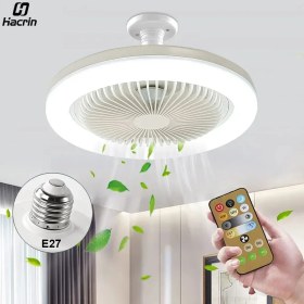 Resim Orvionlabs Egonex LED Işıklı Uzaktan Kumandalı Sessiz Tavan Vantilatörü 
