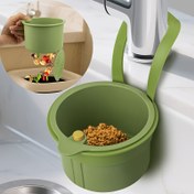 Resim Tek Dokunuşlu Basın Tipi Süzgeç Sepeti, Gıda Kalıntı Filtre Sepeti, Lavabo Süzgeç Sepeti, Mutfak Bitki Standı, Musluk Süzgeç Sepeti, Ayrılabilir Süzgeç Sepeti, Mutfak Depolama, Sünger Süzgeç, Kumaş Süzgeç, Sabun Süzgeç Sepeti Mutfak ve Banyo için 