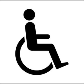 Resim Burada Medikal ve Reklam Wc Lavabo Tuvalet Yönlendirme Etiket Sticker Yapıştırma 10x10 cm 