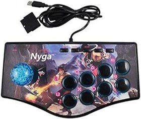 Resim Hundnsney Retro Game Rocker Controller Usb Joystick For Ps2//Pc/Smart Tv -In Vibrator Eight Direction Joystick(No.A) 