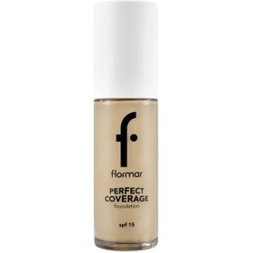Resim Flormar Perfect Covegare Foundation - Kapatıcı Fondöten No:102 Soft Beige 30ml 