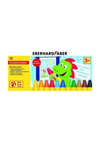 Resim Hobi-Marketart Eberhard Faber Cama Yazabilen Pastel-Mum Boya 12 Renk - 327454188 