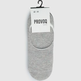 Resim Multi Provoq Çorap Gri-Beyaz-Siyah 3'lü patik 40-44 