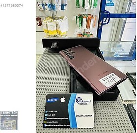 Resim Samsung S22 Ultra İkinci El TR | 128 GB | Kırmızı 