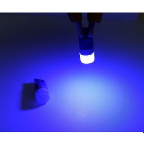 Resim Femex Platinum T10 3030 Chip 1Ledli 250 Lumen Mavi Led Ampul Akti 