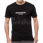 Resim Honda One Heart. Tasarım Motorcu Tişörtü Beyaz 