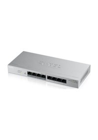 Resim ZYXEL GS1200-8HPV2 8 PORT (4x10/100/1000+4x10/100/1000 POE) WEB YÖNETİLEBİLİR POE SWITCH (60 WATT) 