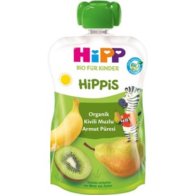 Resim Hipp Organik Kivili Muzlu Armut Püresi 100 gr 