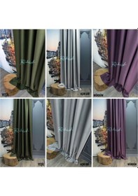 Resim Brillant Blackout Karartma Işık Geçirmez Fon Perde 19 Renk Seçene 