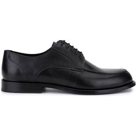 Resim Tamer Tanca Erkek Hakiki Deri Siyah Deri Klasik Ayakkabı 183 11616 Erk Ayk Y25 Sıyah Dr Siyah 