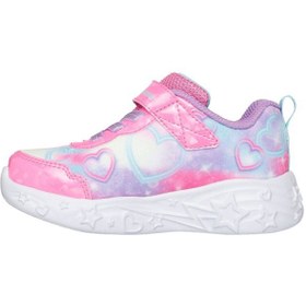 Resim Skechers Unicorn Charmer Lil Heart Sparkles Kız Çocuk Pembe Günlük Ayakkabı 