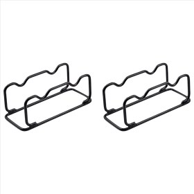 Resim Poieerf 2x Küçük Dambıl Standı Rafı Halter Tutucu Dambıl Raf Kompakt Dambıl Çelik Raf Dambıl Halter Depolama Rafı (Yurt Dışından) 