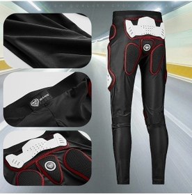Resim Dancemonkey Sürüş Sulaite Siyah Motosiklet Pantolonu Off-road Koruyucu Kırmızı Kalça Global Cbtx - Rr 