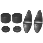 Resim Suntek PS5 Denetleyicisi İçin Thumbstick Cap Yükseltilmiş Analog Tuş Kılıf L2 R2 Tetik Kiti 8 Adet 