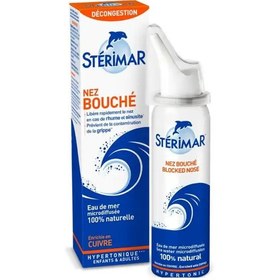 Resim Sterimar Hipertonik Blocked Nose Deniz Suyu Burun Spreyi 100 ml 