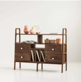 Resim Woodesk Fuerte, Ahşap, Dolap Ve Konsol, 140x115, Ceviz Renk 