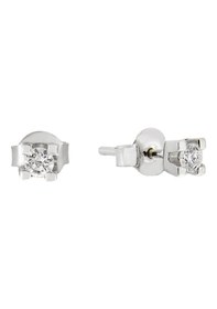 Resim 0.19 Ct Pırlanta Tektaş Küpe N11.7 