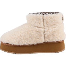 Resim Emu Australia Emu Australia Stinger Micro Flatform Teddy Kadın Beyaz Bot 6114 Beyaz 