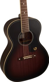 Resim Gretsch 2711100530 Jim Dandy Concert Akustik Gitar (Başlangıç/Orta) | Deep Cherry Burst, Ceviz Klavye, Retro Tasarım, Sıcak Akustik Tonlar 