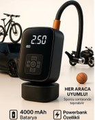 Resim Enshall Mini Kablosuz Dijital Taşınabilir Auhma Kompresör Araç Lastik Top Şişirme Pompası Hava Kompresörü 