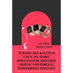 Resim Venüs Shopping Aksesuar Hediyeli Akıllı Saat ve Dijital Göstergeli Powerbankli Bluetooth Kulaklık 