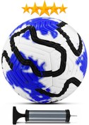 Resim Telvesse Orijinal Futbol Topu Color Pompalı Set Sert Zemin Halı Saha Futbol Topu Hibrit No:5 