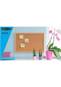 Resim Inter Pano INT-510 Ahşap Çerçeve Mantar Pano 